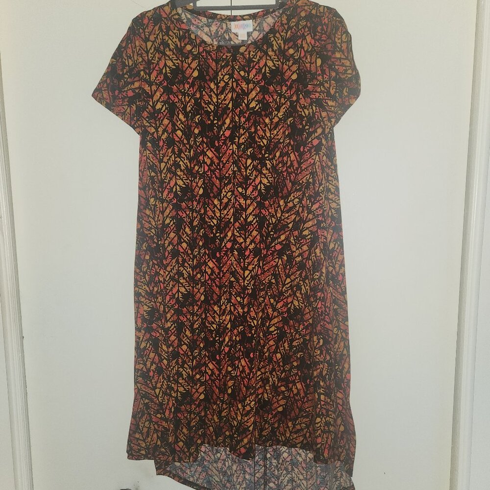 Xxs lularoe high low carley dress never worn